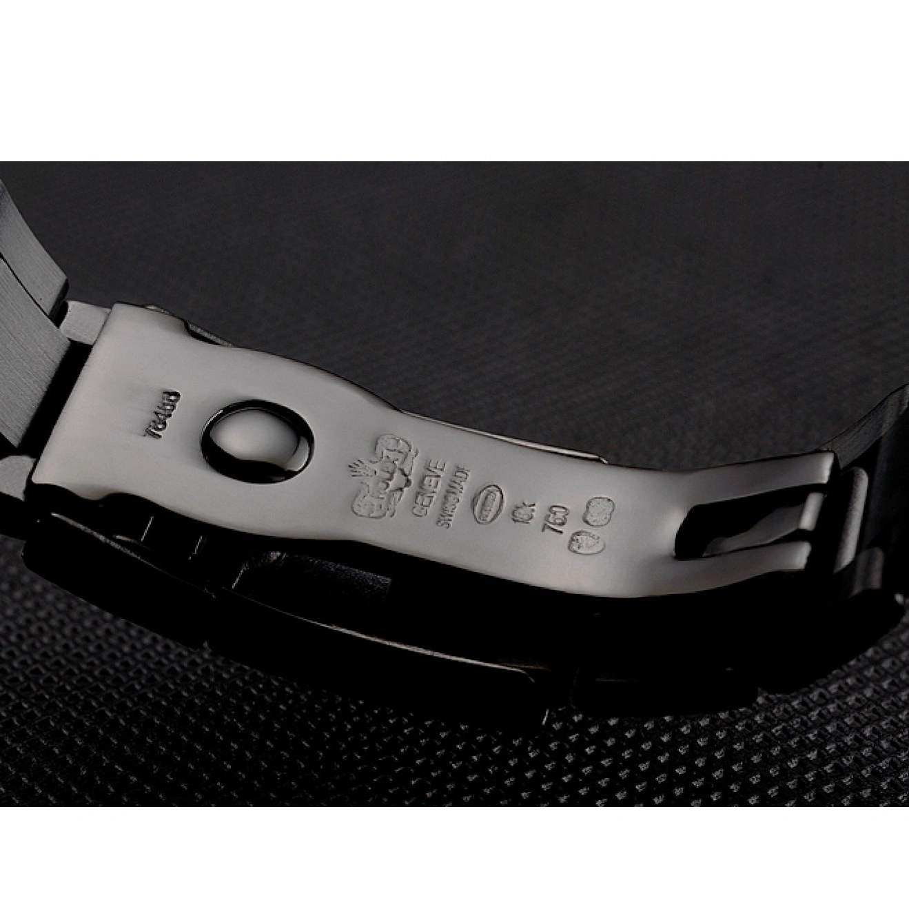 MiroTime 1029 Rolex Daytona Midnight Blue Dial Black Staineless Steel Bracelet 1454022